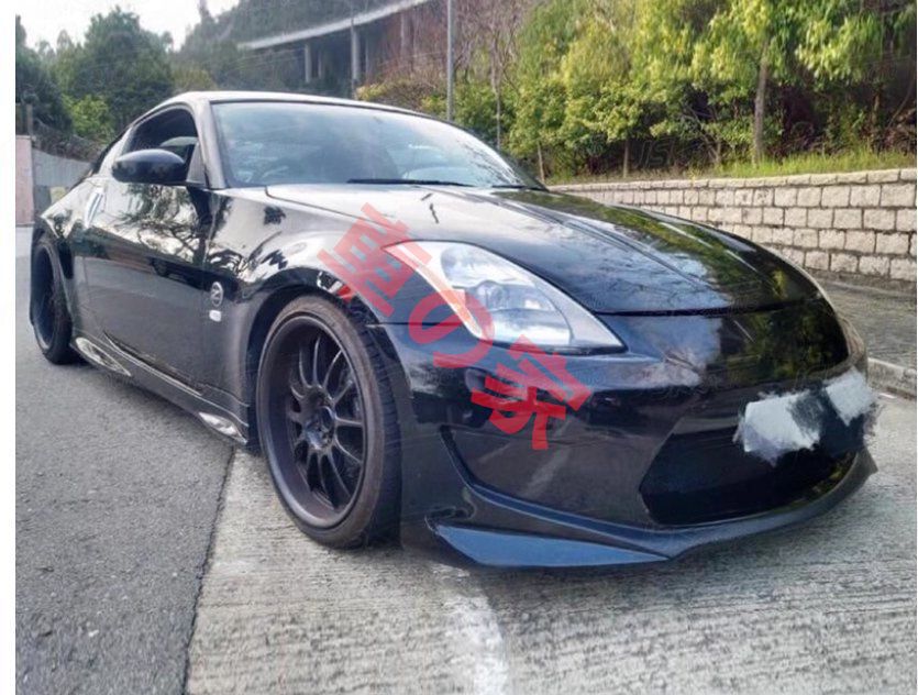 日産 フェアレディZ Z33 350Z 2003～2005対応 JSKスタイル FRP 製 ダクト付きボンネット