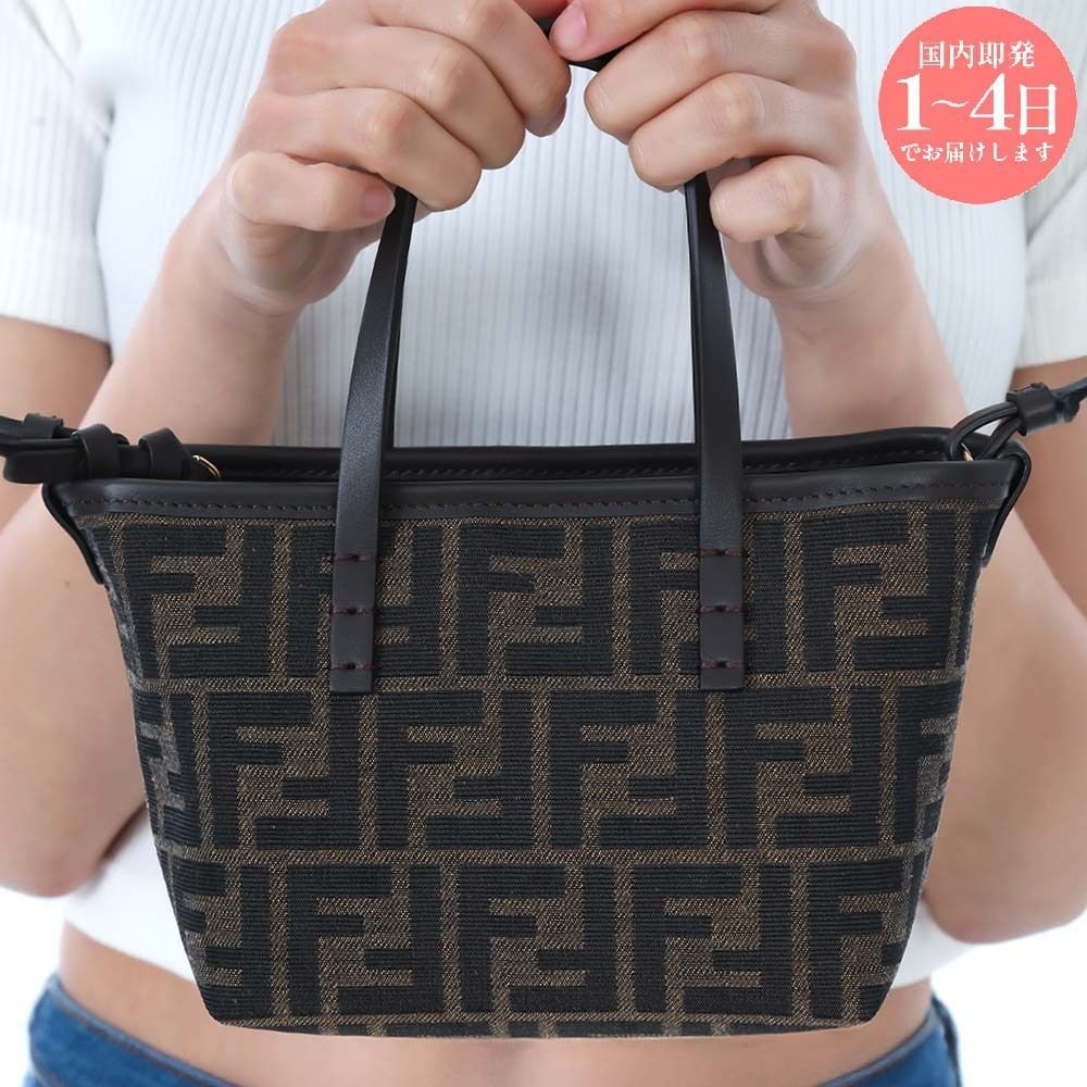 FENDI 2WAYバッグ MINI ROLL 8BS096 AFPM F1GL7 新品 FENDI フェンディ 8BS096 AFPM F1GL7 ロールミニ ミニ