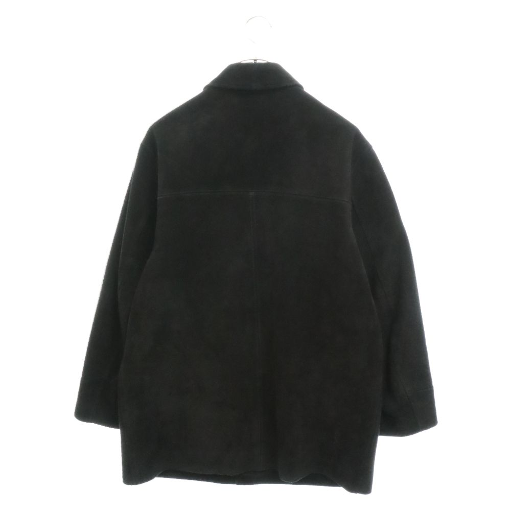 WACKO MARIA (ワコマリア) SUEDE LEATHER COAT スウェードレザーカーコート ブラック - メルカリ