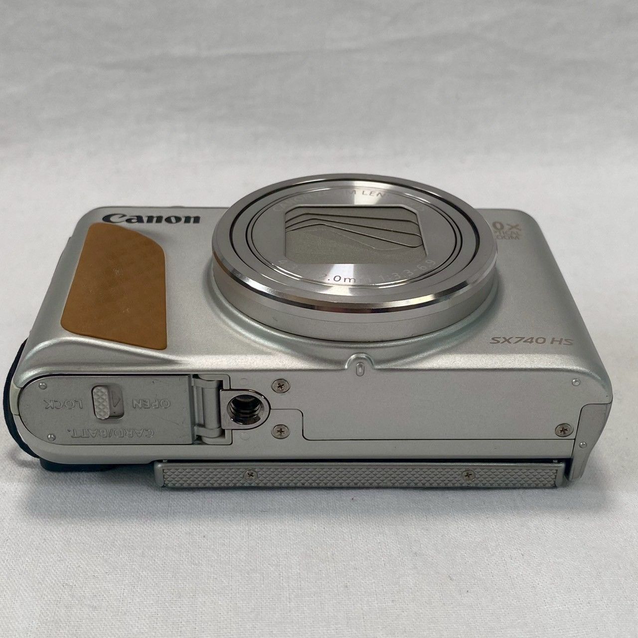 ✨新品未開封品✨キャノン SX740HS（シルバー） 現状品】Canon/PowerShot/SX740/HS シルバー/本体/バッテリー