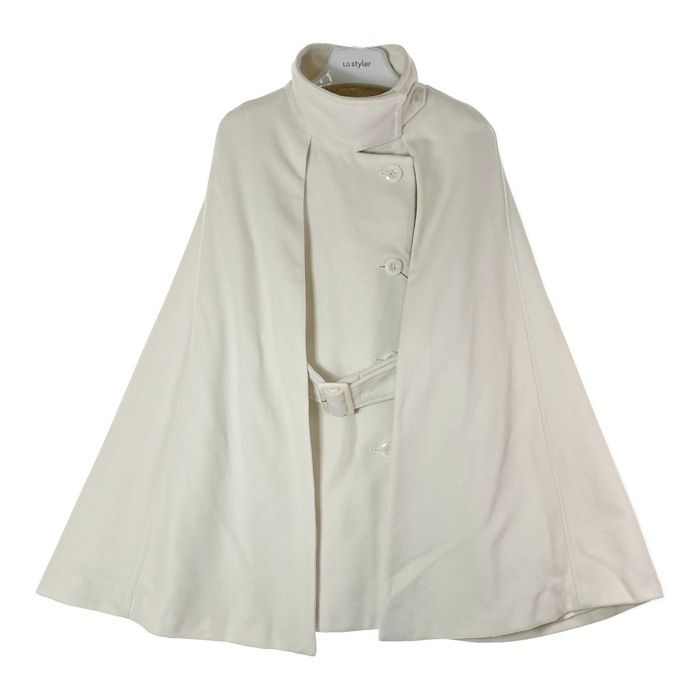 トリココムデギャルソン ウール ポンチョ ドルマンスリーブ 丸襟 ショート 黒 トリココムデギャルソン ウール ポンチョ ドルマンスリーブ 丸襟