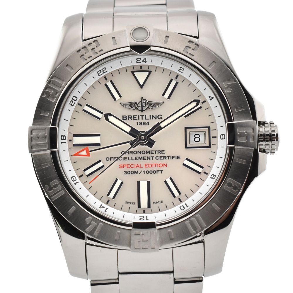 値下 ブライトリング BREITLING A32390 アベンジャーⅡ GMT 自動巻き 