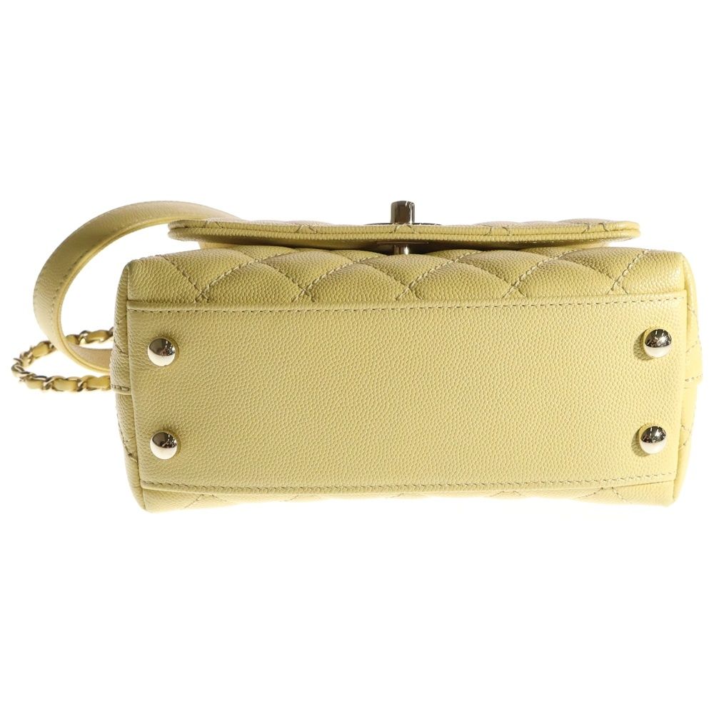 み*マ様 CHANEL シャネル マトラッセ ココマークゴールド金具 チェーンシ CHANEL (シャネル) ココハンドルXXS ココマーク マトラッセ
