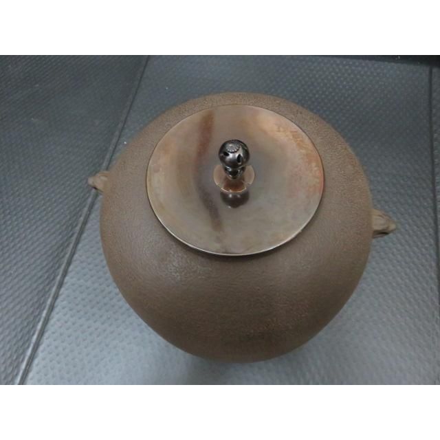 中古 釜師 根来茂昌 茶道具 茶釜 炉用 炉釜 丸釜 - メルカリ