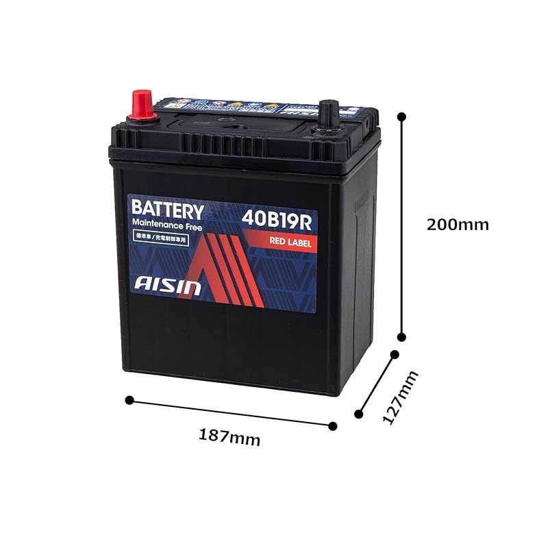 AISIN 60B24R 車用バッテリー メンテナンスフリー レッドラベル AISIN 60B24R 車用バッテリー メンテナンスフリーレッドラベ