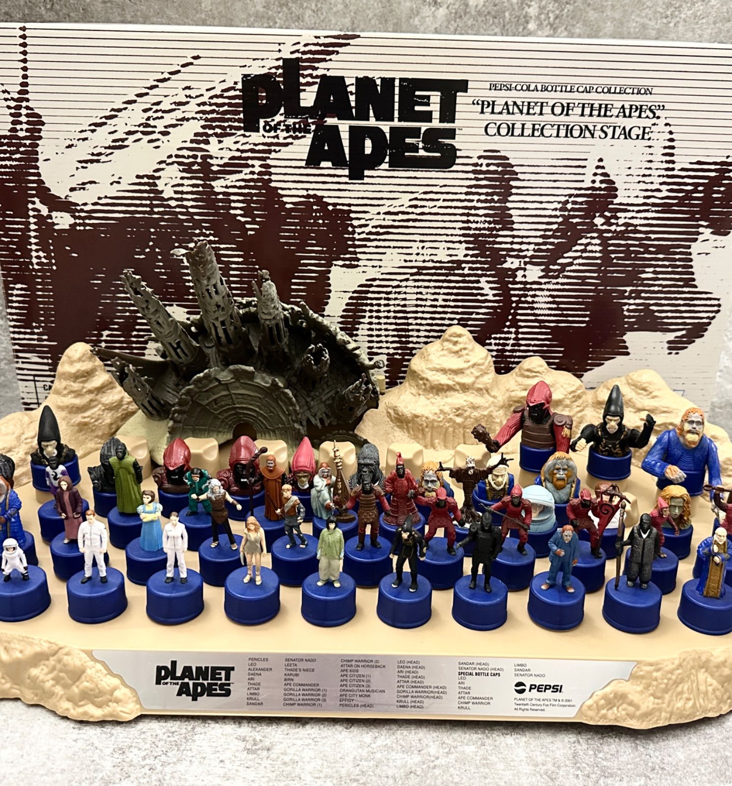 フィギュアPLANET OF THE APES/猿の惑星 ペプシボトルキャップ - www