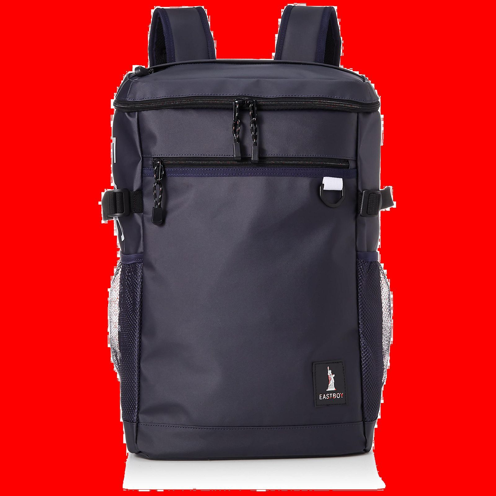 SNOOPY スヌーピー RE-PET ボックスリュック オーロラ ロゴ 旅行 修学