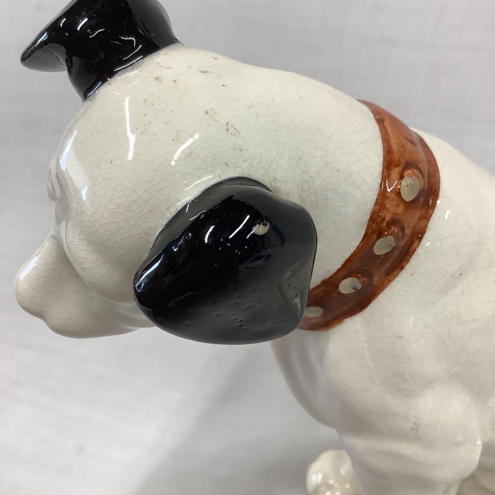 昭和レトロ ビクター犬 ニッパー君 置物 C702 - メルカリ