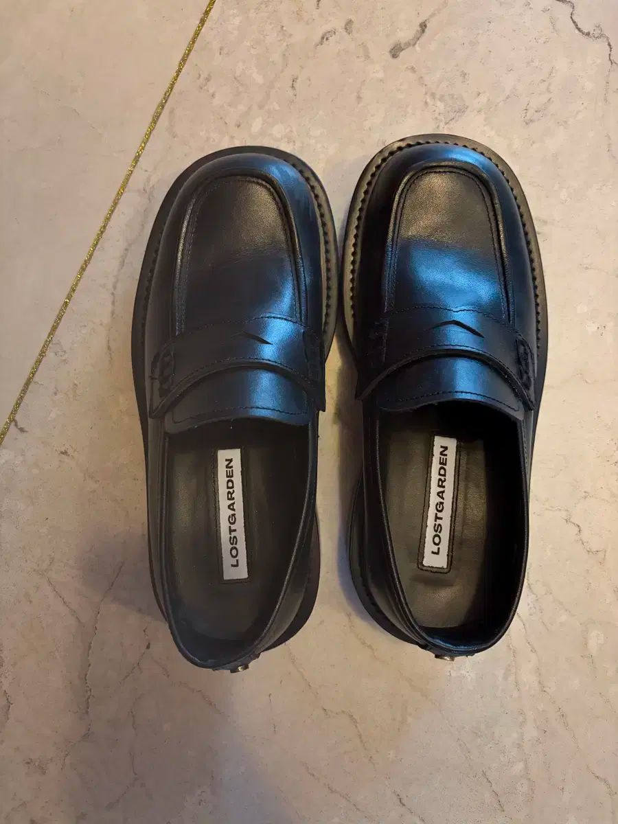 LOSTGARDEN ロストガーデン colin コリン 240 チャンキーヒールウォーカー プラットフォームローファー