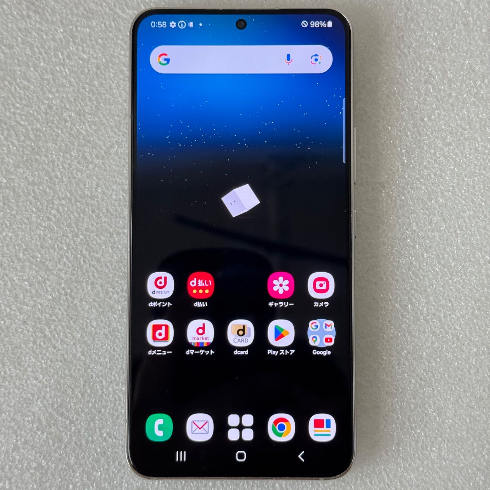 Galaxy S22 SC-51C SIMフリー 中古 ファントムホワイト - メルカリ