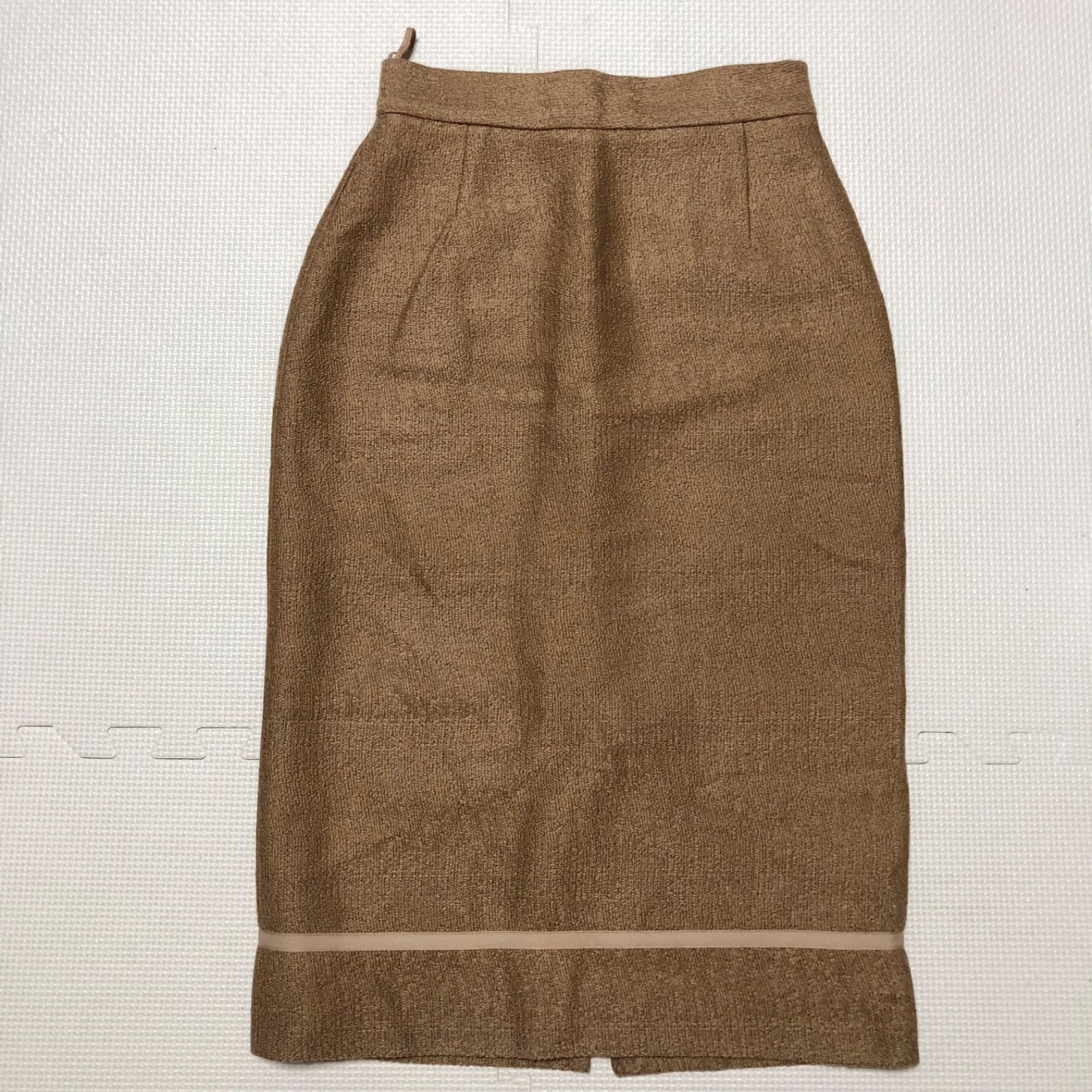 【PRADA】美品！　スカート □極美品□PRADA プラダ 膝丈タイトスカート ウール混 size38(M