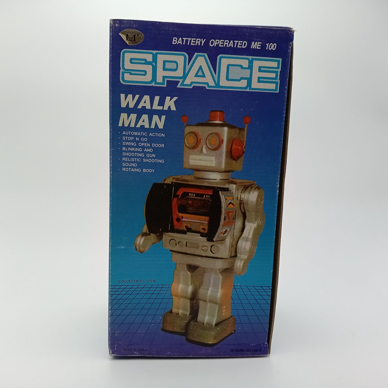 スペースウォークマン SPACE WALKMAN ブリキ ビンテージ おもちゃ 希少】スペースウォークマン SPACE WALKMAN ブリキロボット 昭和