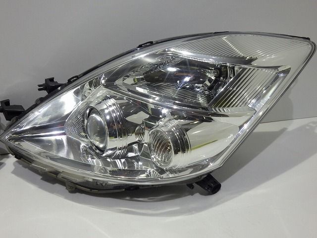 美品 レンズコーティング済み H58A パジェロミニ 後期 ヘッドライト 左右