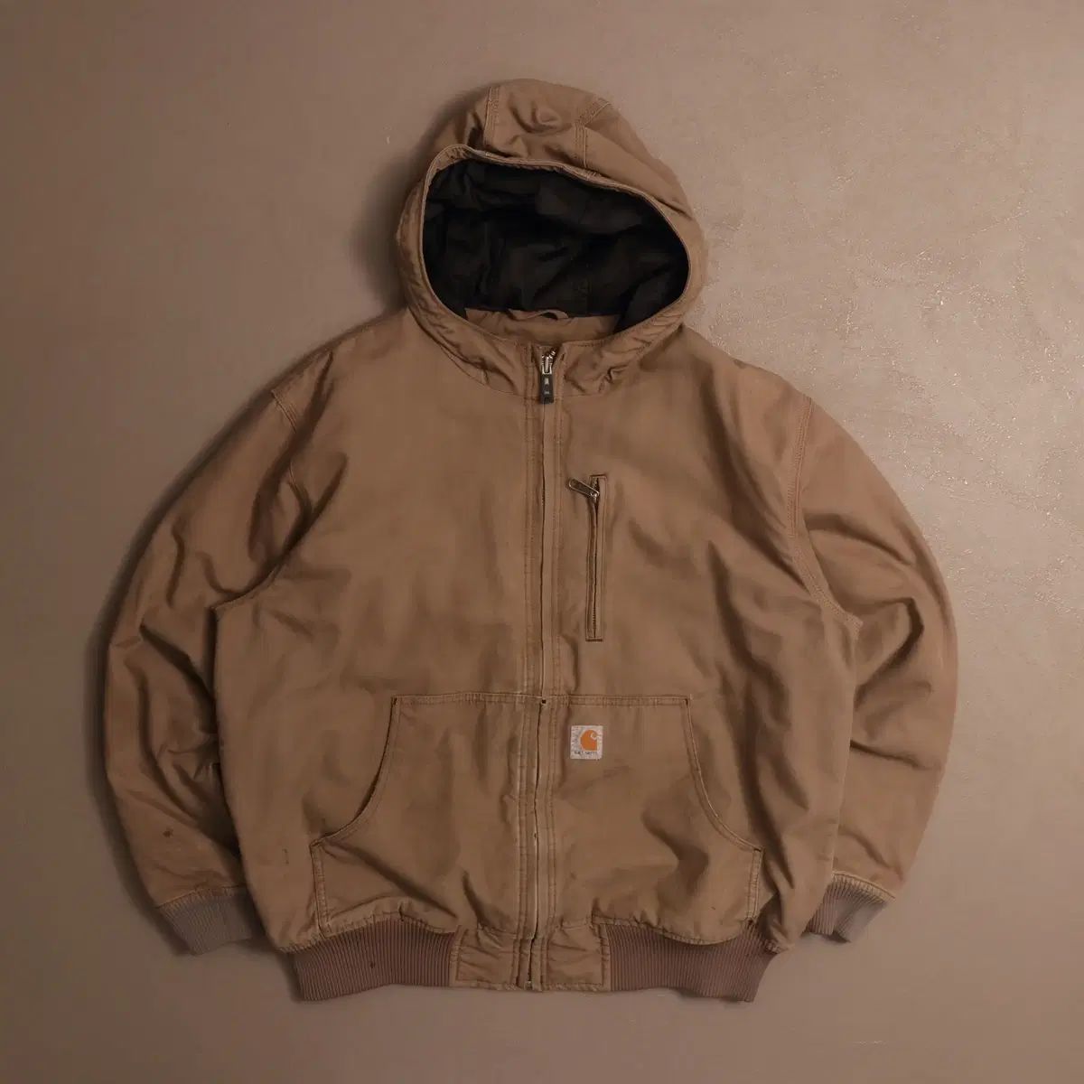 Carhartt カーハート 速い ダックアクティブ ジャケット 味噌 A1246