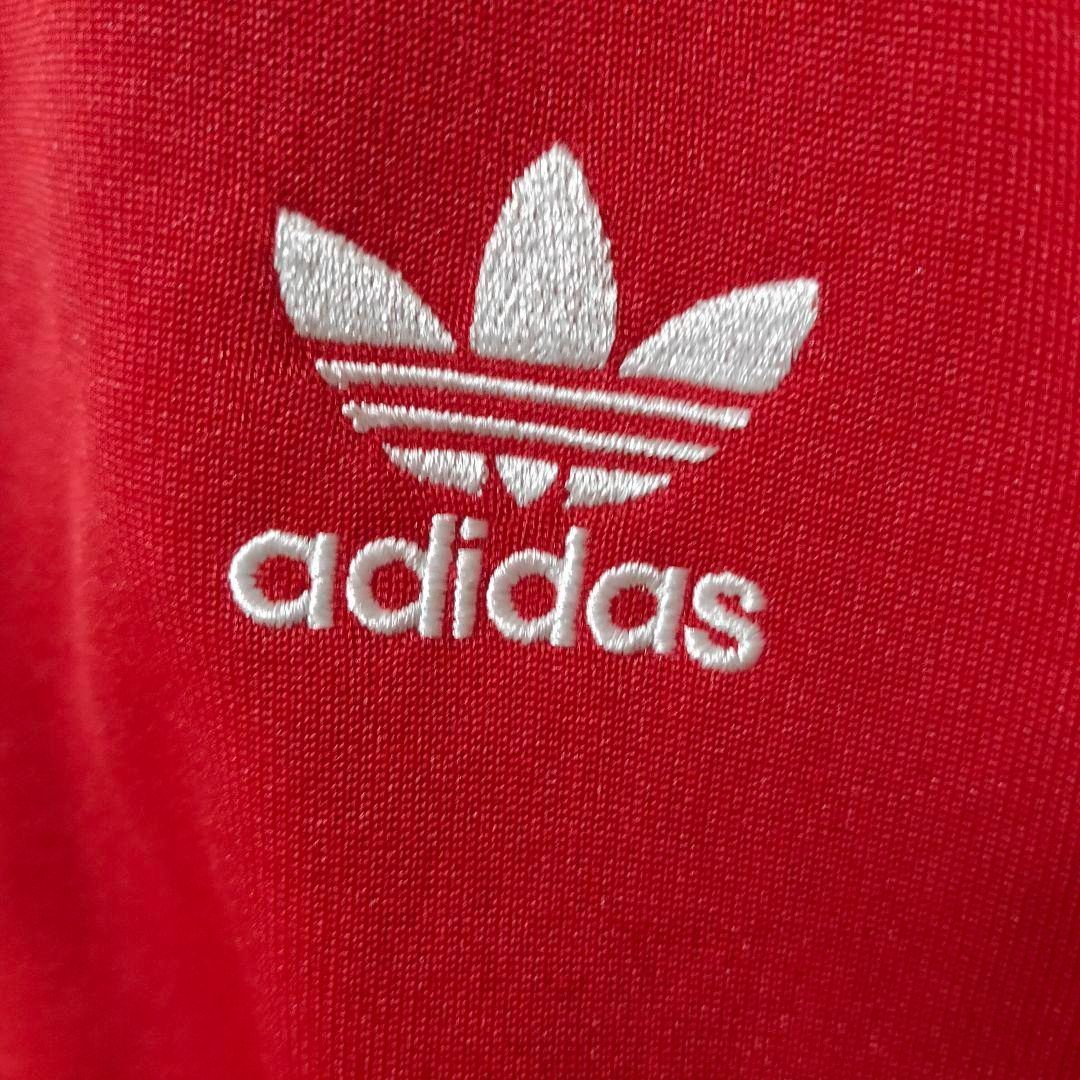 adidas 赤 スーパースター トラックトップ ジャージ あのちゃん着用 ...