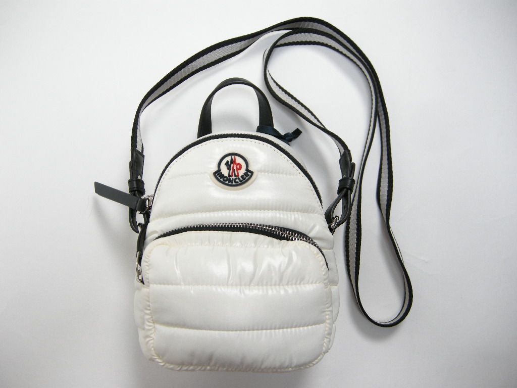 【SALE／55%OFF】 Moncler 白 モンクレール スマホ ポーチ サコッシュ バッグ バッグ