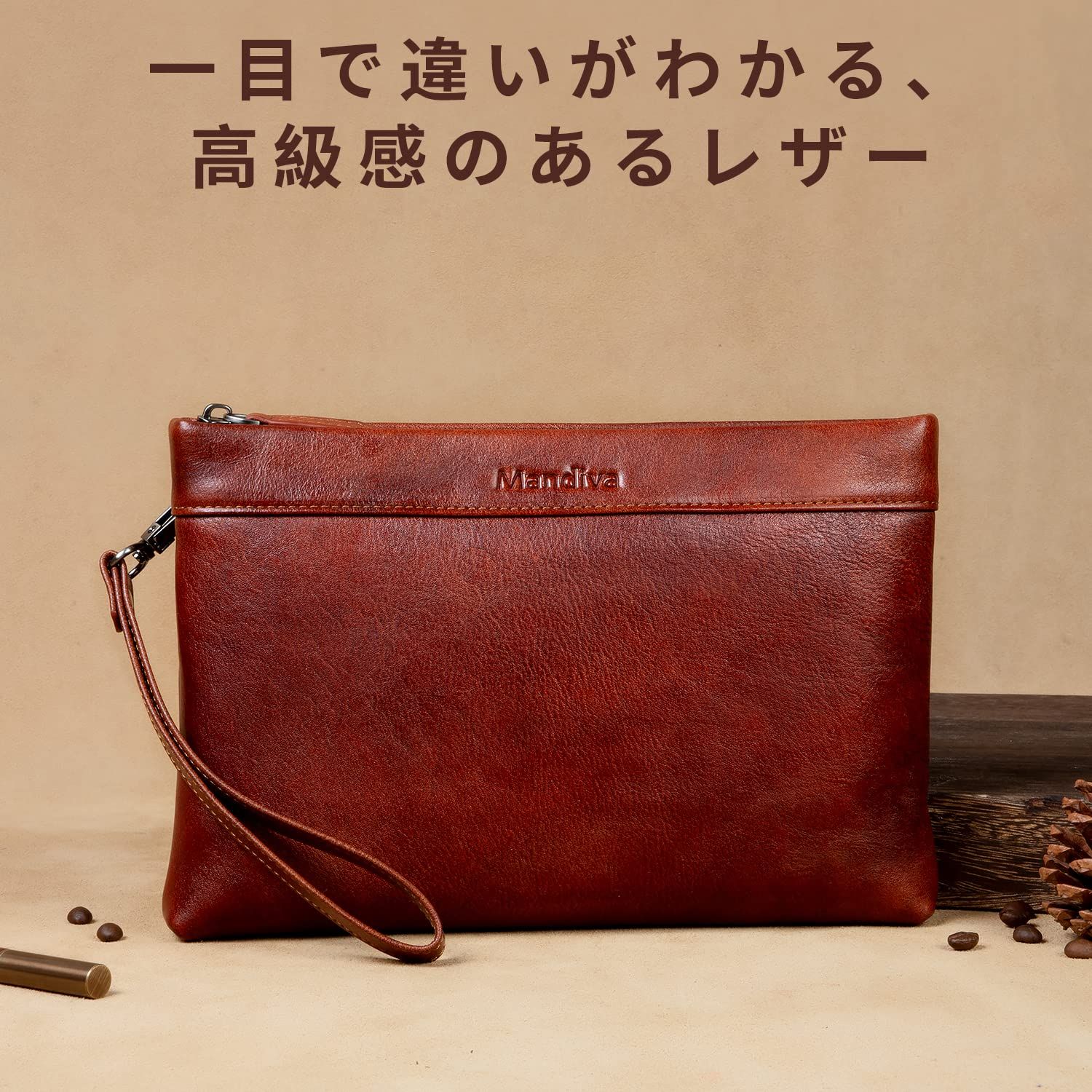 新着商品】ハンドバッグ 大容量 本革 結婚式 トップレザー