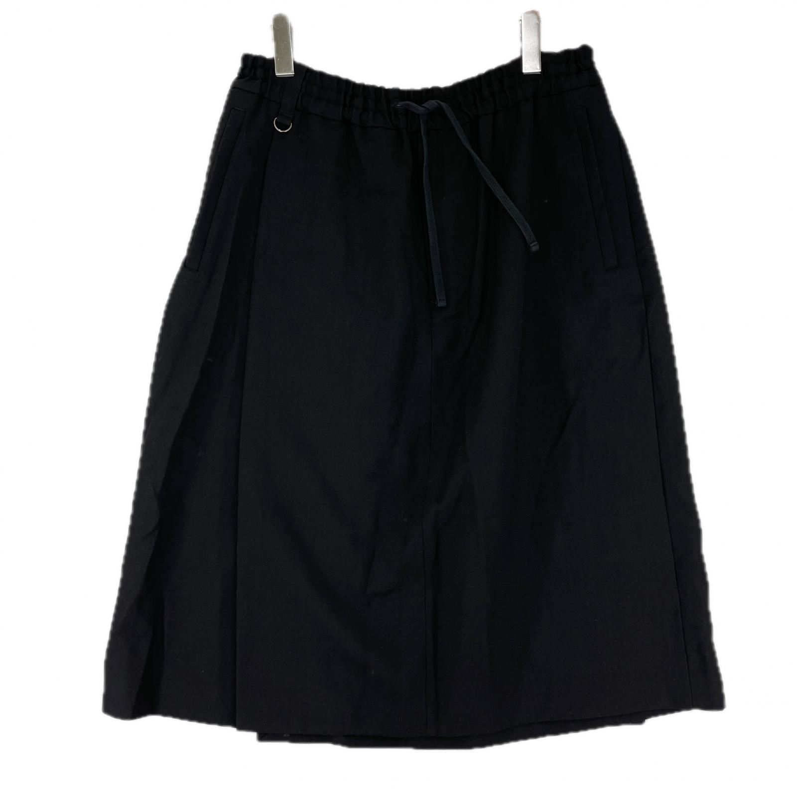 Yohji Yamamoto ヨウジヤマモト S'yteスカート sizeM/ブラック 【公式