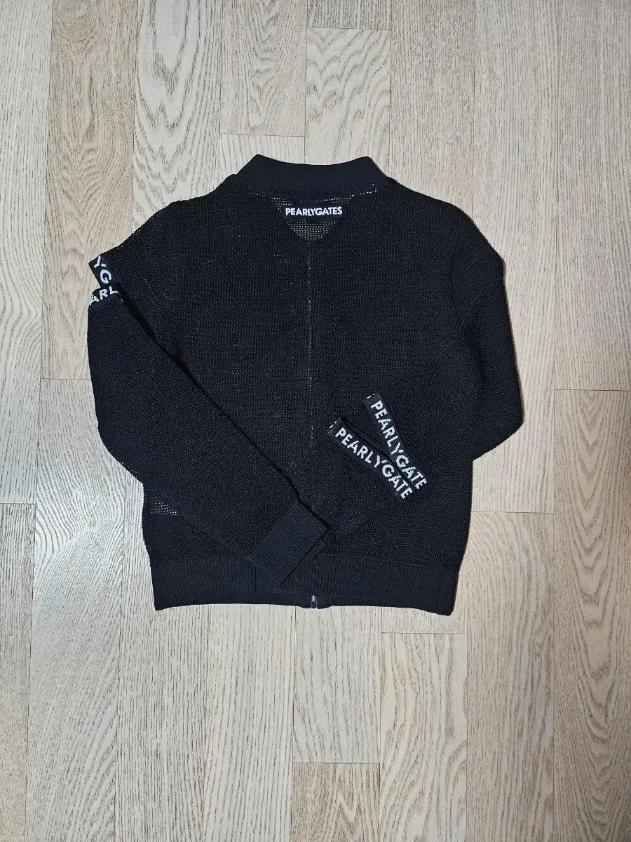 パーリーゲイツ ブラック ニット ジップアップ アウター 1 WWW_OLIVIERBERNSTEIN_COM