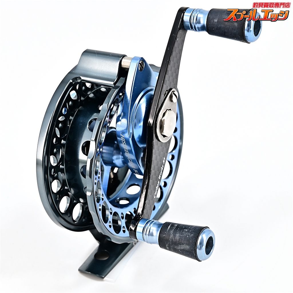 シマノ セイハコウ 60B シルバー/ブルー 右手巻き ≪パーツ≫ シマノ