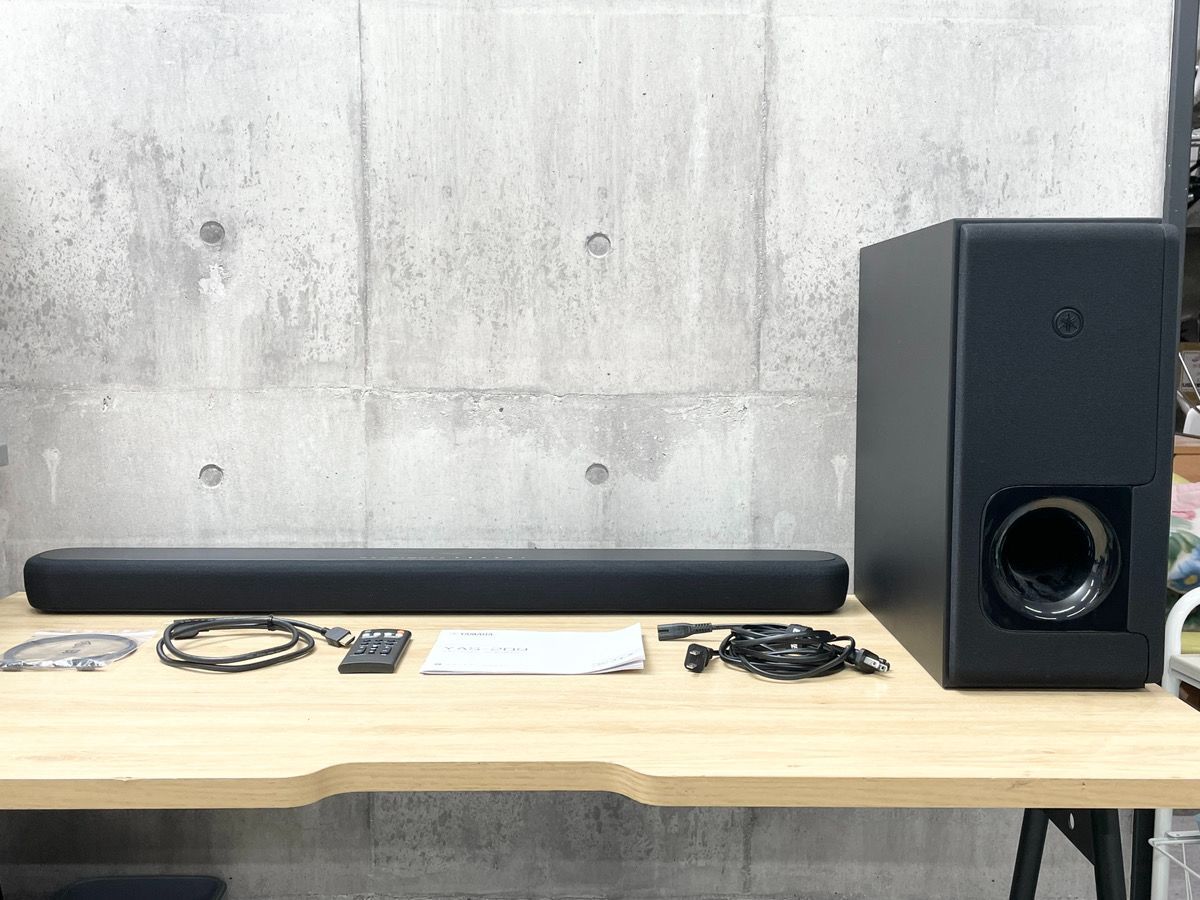 Y-07015 YAMAHA サウンドバー YAS-209 ワイヤレスサブウーファー NS