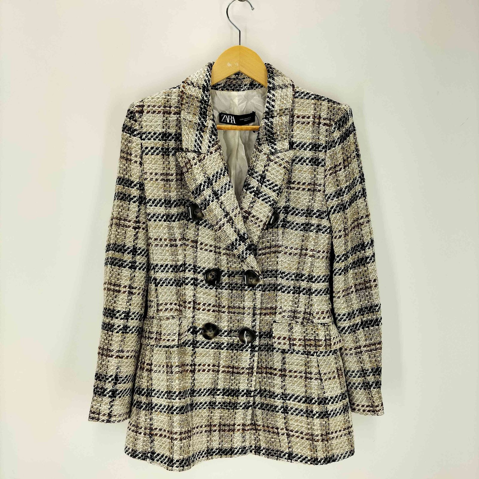 ザラ ZARA ツイードジャケット ショートパンツセットアップ ザラ ZARA ツイードジャケット ショートパンツセットアップ