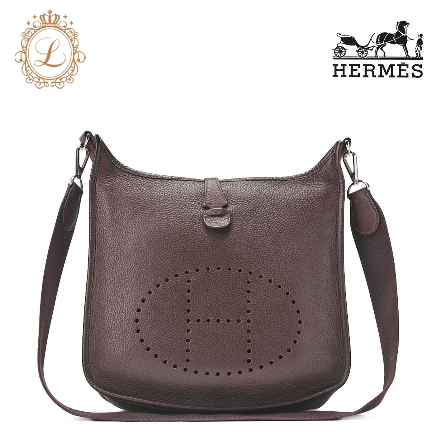 HERMES エルメス エブリンPM 2 ドゥ ショルダーバッグトリヨン HERMES エルメス エブリンPM 2 ドゥ ショルダーバッグトリヨン