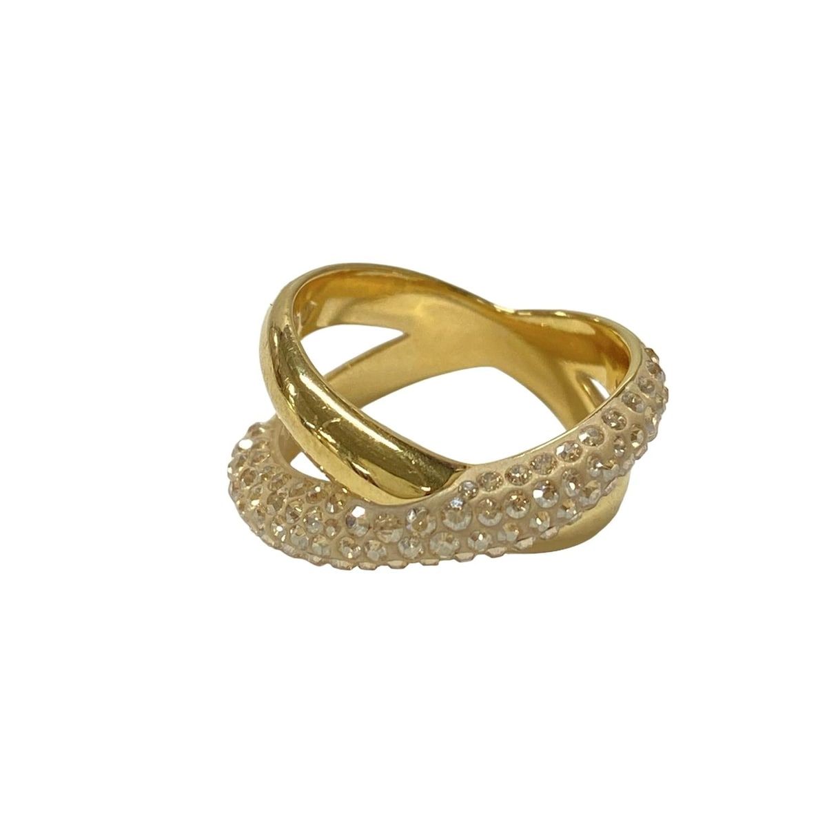 ☆美品☆Swarovski リング 55号 証明書付き SWAROVSKI(スワロフスキー) リング 55美品 - シルバー×クリア