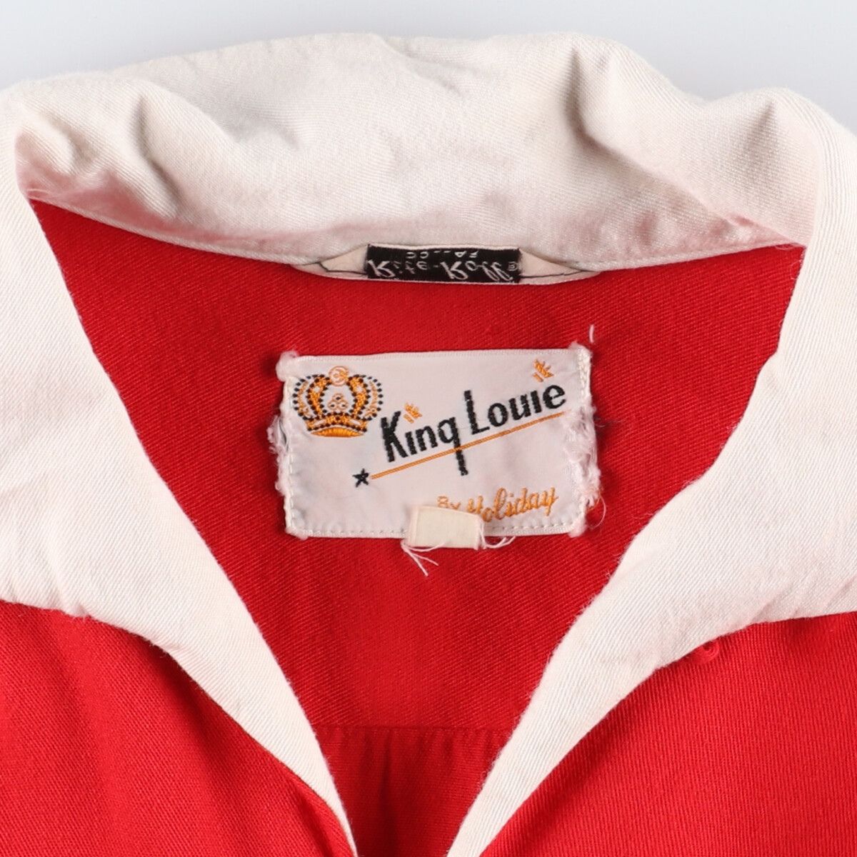 古着 60年代 キングルイ King Louie オープンカラー バック
