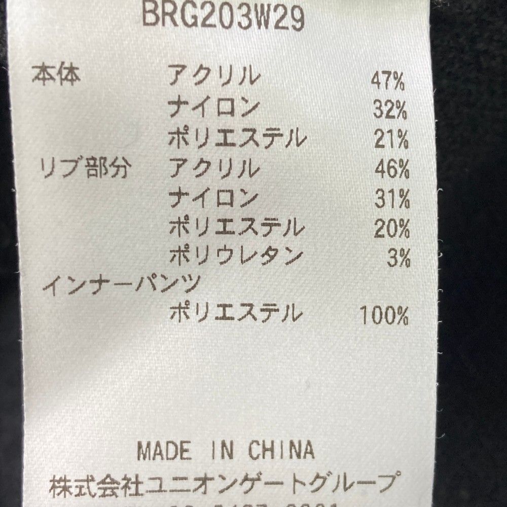 サイズ：XS BRIEFING GOLF ブリーフィング インナー付 ニットスカート