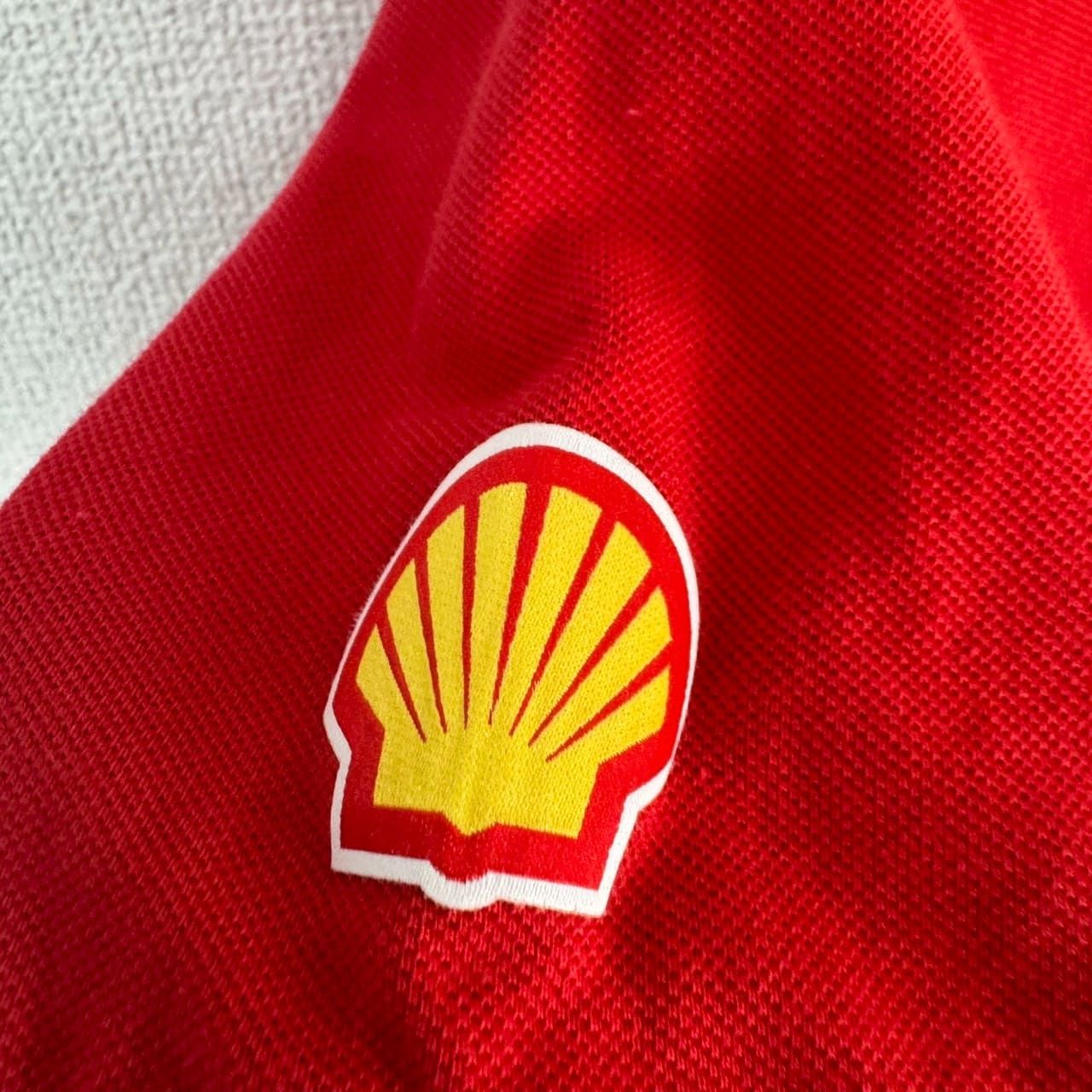 Ferrari フェラーリ ポロシャツ 刺繍ロゴ ワッペン 企業ロゴ