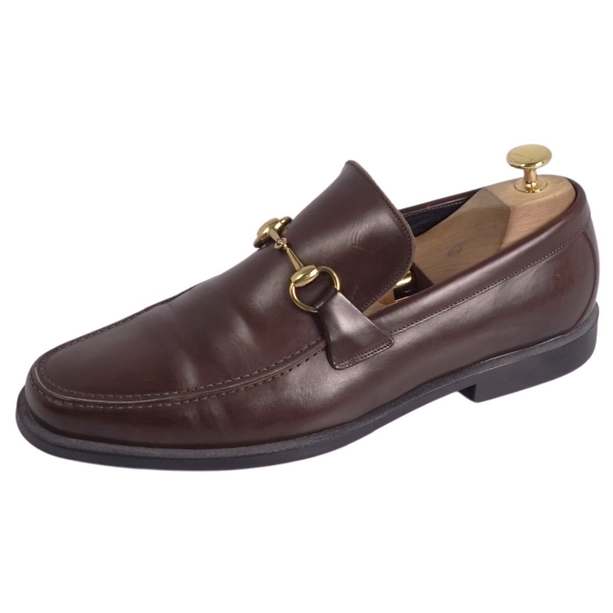 グッチ GUCCI ローファー モカシン ホースビット ビジネスシューズ