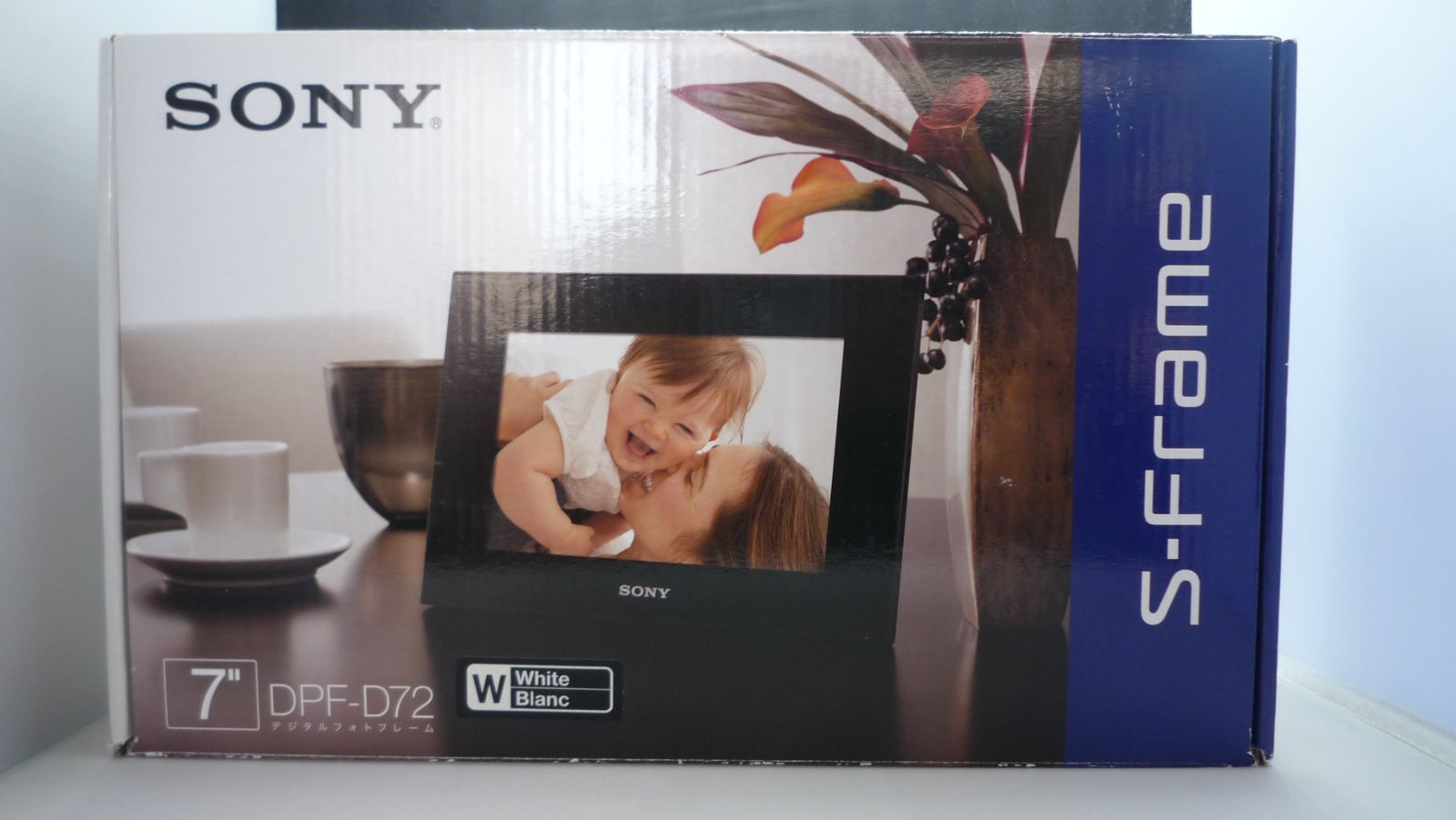 超貴重！新品未開封品！SONY デジタルフォトフレーム  DPF-D72 Amazon.co.jp: SONY デジタルフォトフレーム D72 ホワイト DPF