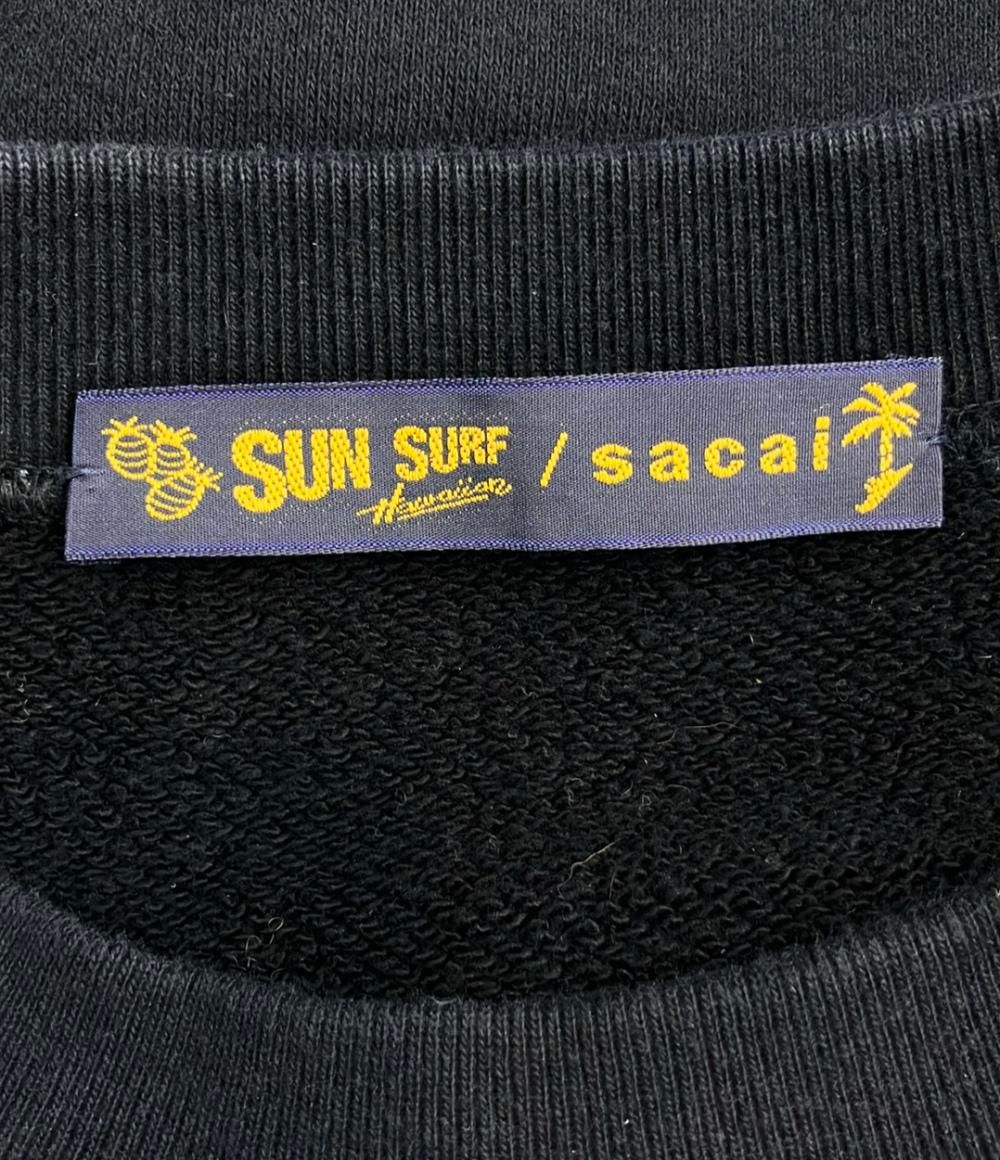サカイ サンサーフ 長袖スウェット レディース SIZE 1 sacai SUN SURF  