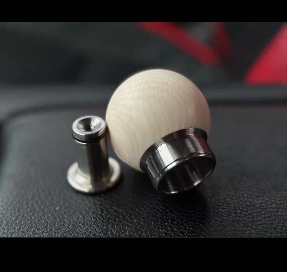 GK FACTORY シフトノブ BRZ GR86 MT用 マンモス牙 ステンレス 170g 