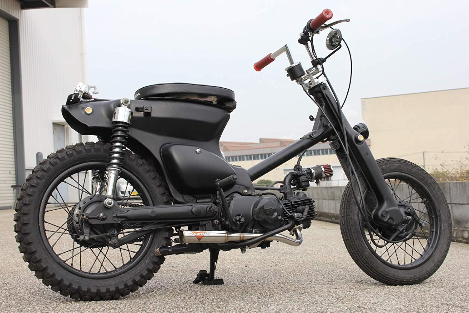 リトルカブ バイクマフラー A-C50 BA-AA01 Bumpshot バンプショット SUS ステンレス ナッティーワークスコラボ マフラー ホンダ Valiente バリエンテ