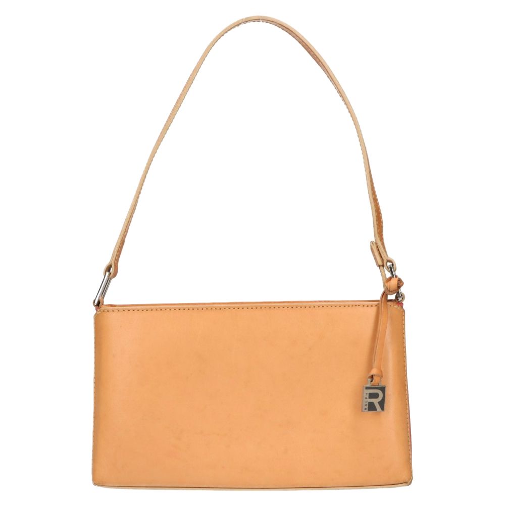RALPH LAUREN (ラルフローレン) レザー ワンショルダー バッグ 