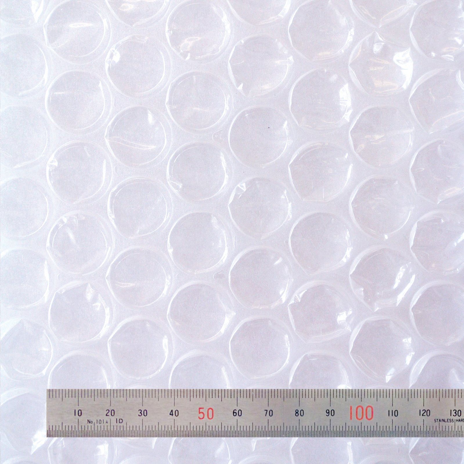 川上産業 プチプチ 緩衝材 ダイエットプチ d60 中粒タイプ 小巻 幅1200mm×全長25m ナチュラル 半透明