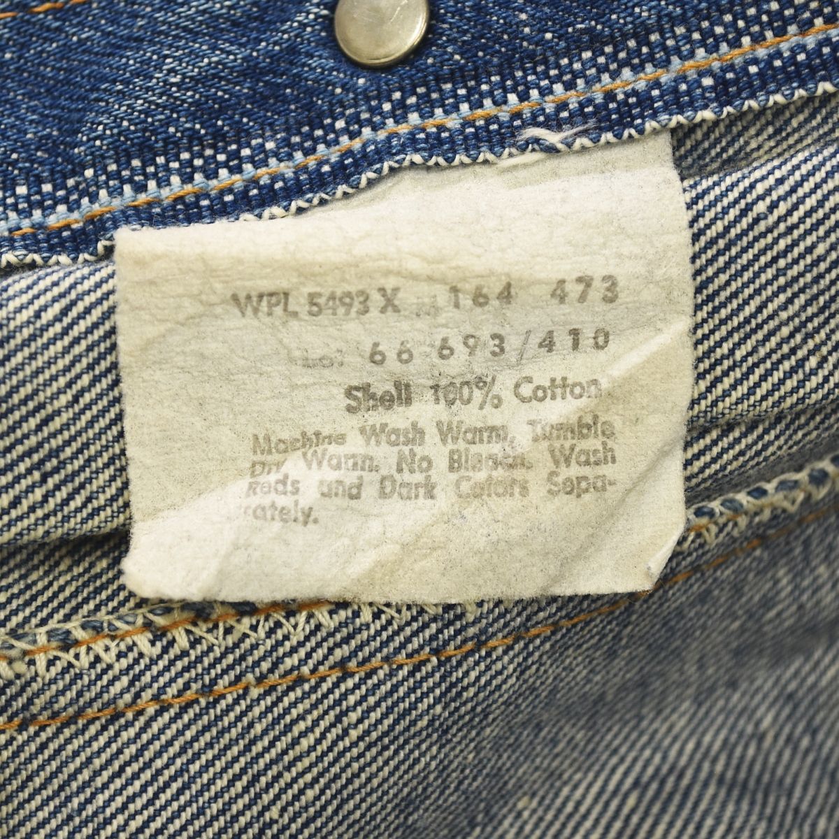 希少】 60s70sヴィンテージ USA製 WASHINGTON DEE CEE ワシントン