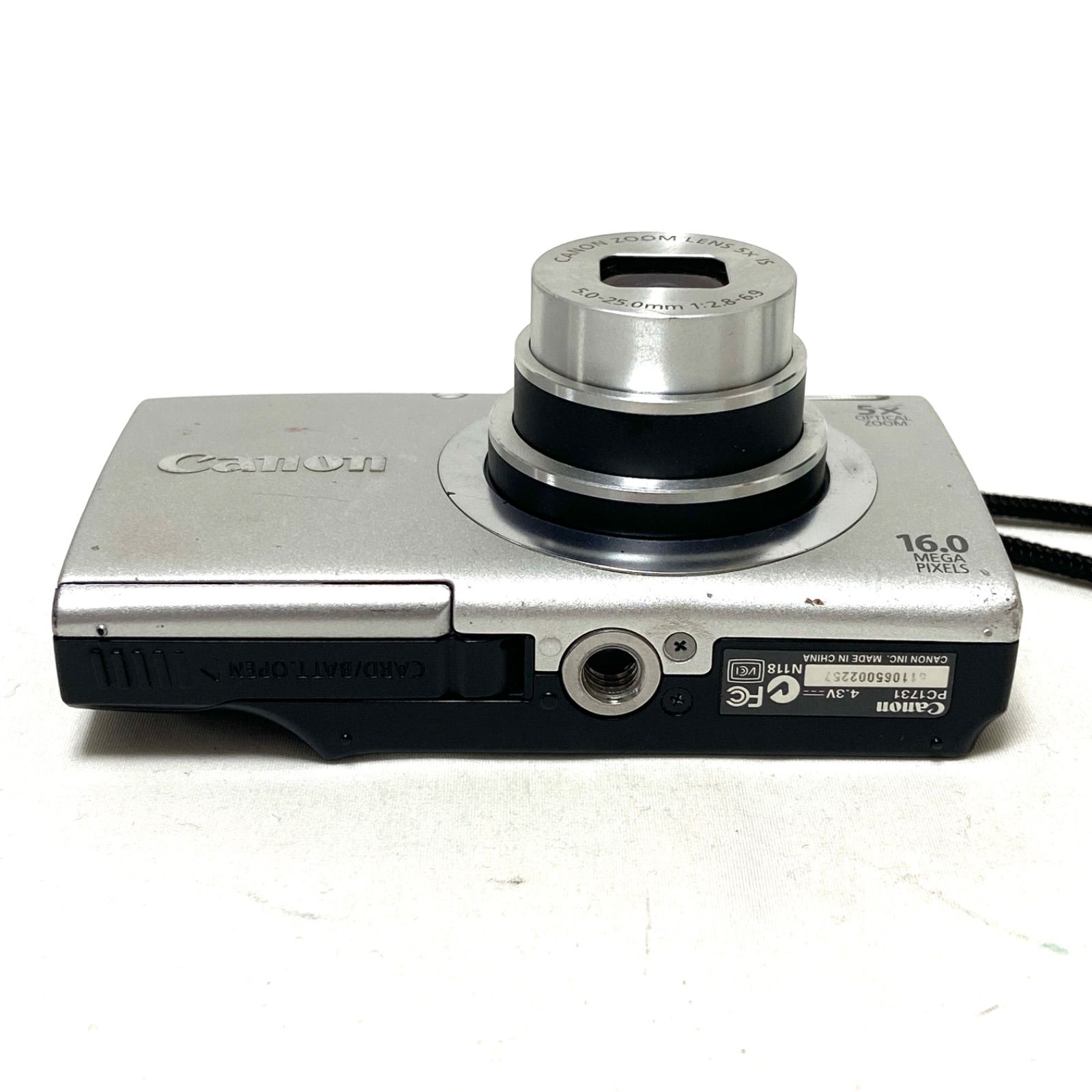 Canon IXY A2400 IS キャノン イクシィ シルバー コンパクトデジタル