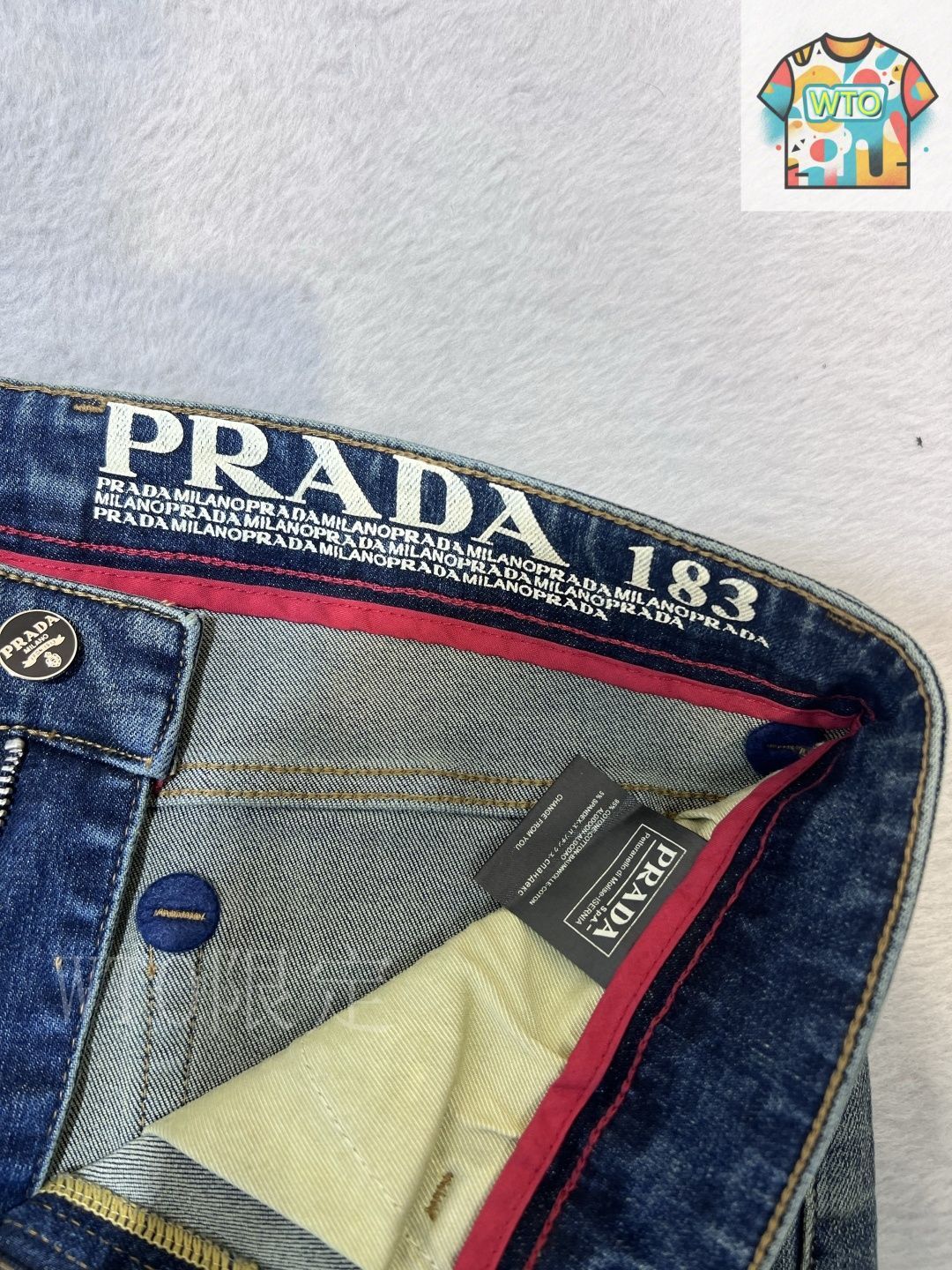 今日特価】Prada 春夏 メンズ カジュアル デニムパンツ-3 - メルカリ