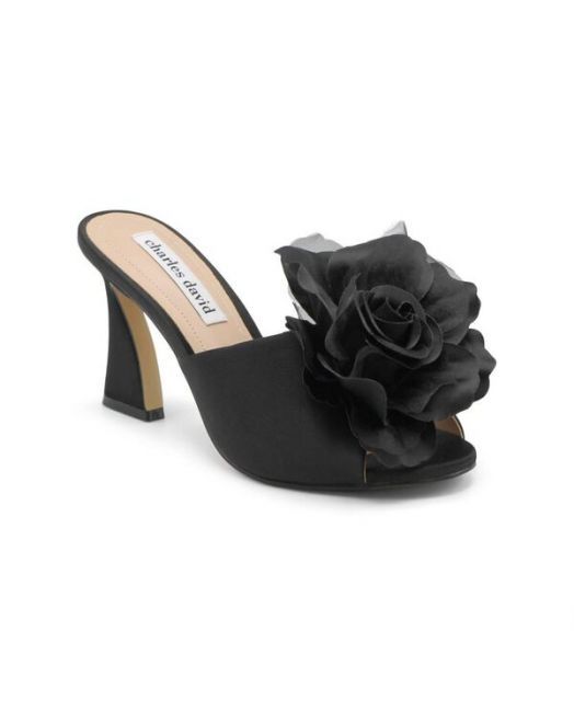 送料無料 チャールズ デイビッド レディース サンダル シューズ Womens Kimberly Black