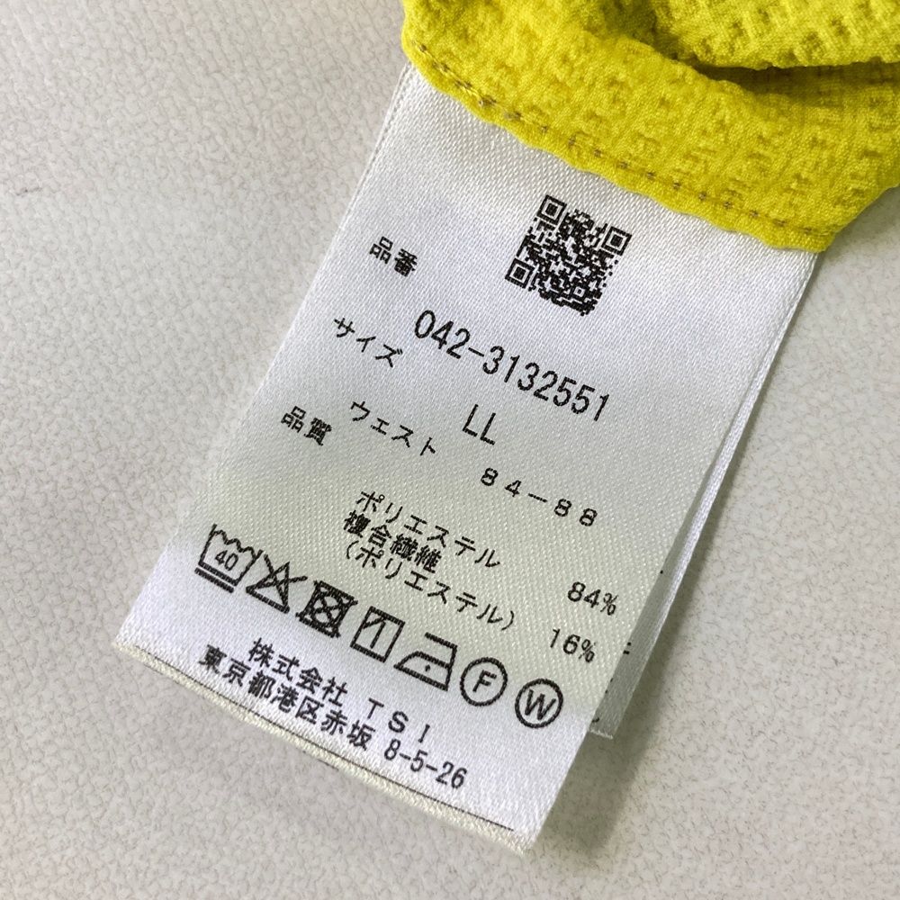 サイズ：LL ST ANDREWS セントアンドリュース 2023年モデル サッカー ハーフパンツ  イエロー系 [240101484231] ゴルフウェア メンズ ストスト サイズ：LL ST ANDREWS セントアンドリュース 2023年モデル