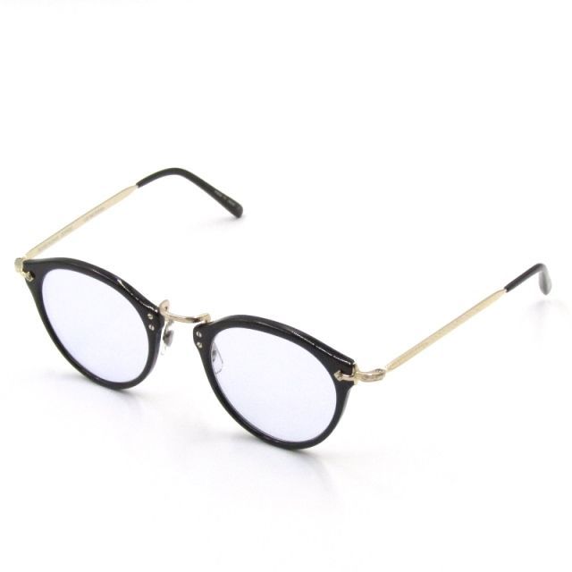 OLIVER PEOPLES オリバーピープルズ サングラス OP-505 ボストン コンビ 日本製 オプテックジャパン期 BK ゴールド/ブラック  50017596