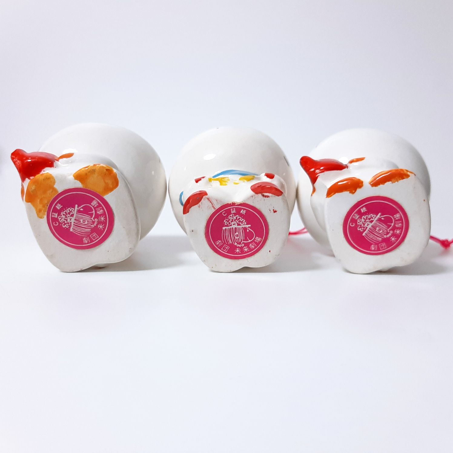 未使用品 サンリオ 水森亜土 ミニソープ 未来劇場 SANRIO カワイイ 水森亜土 ネコのミータン 置物 3体セット 劇団未来劇場 サンリオ
