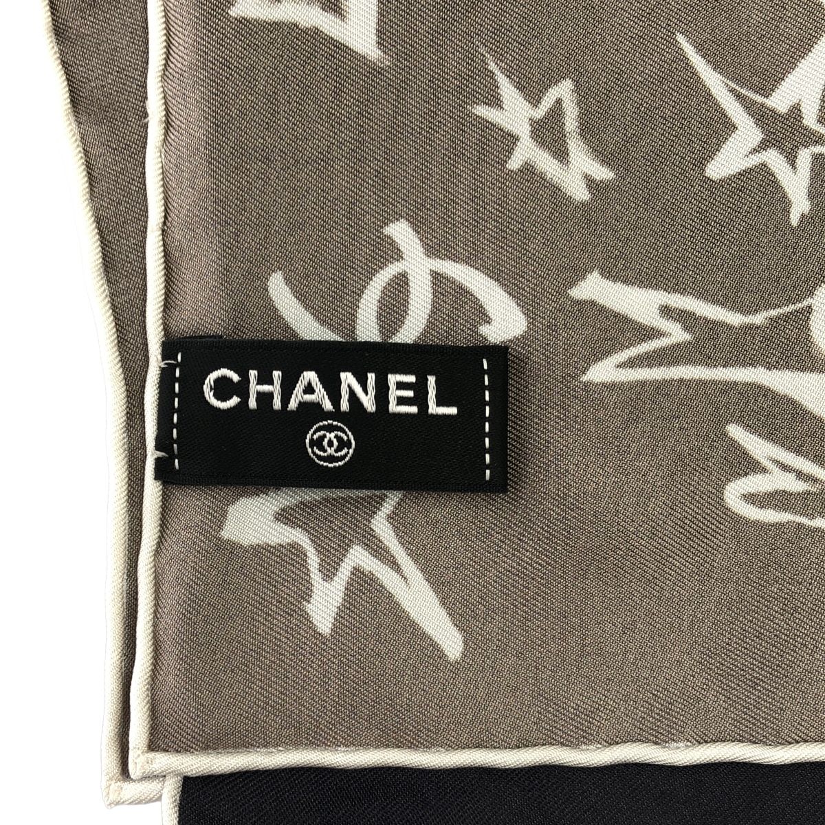 美品】 CHANEL / シャネル | AA8009 ココマーク シルク スカーフ  