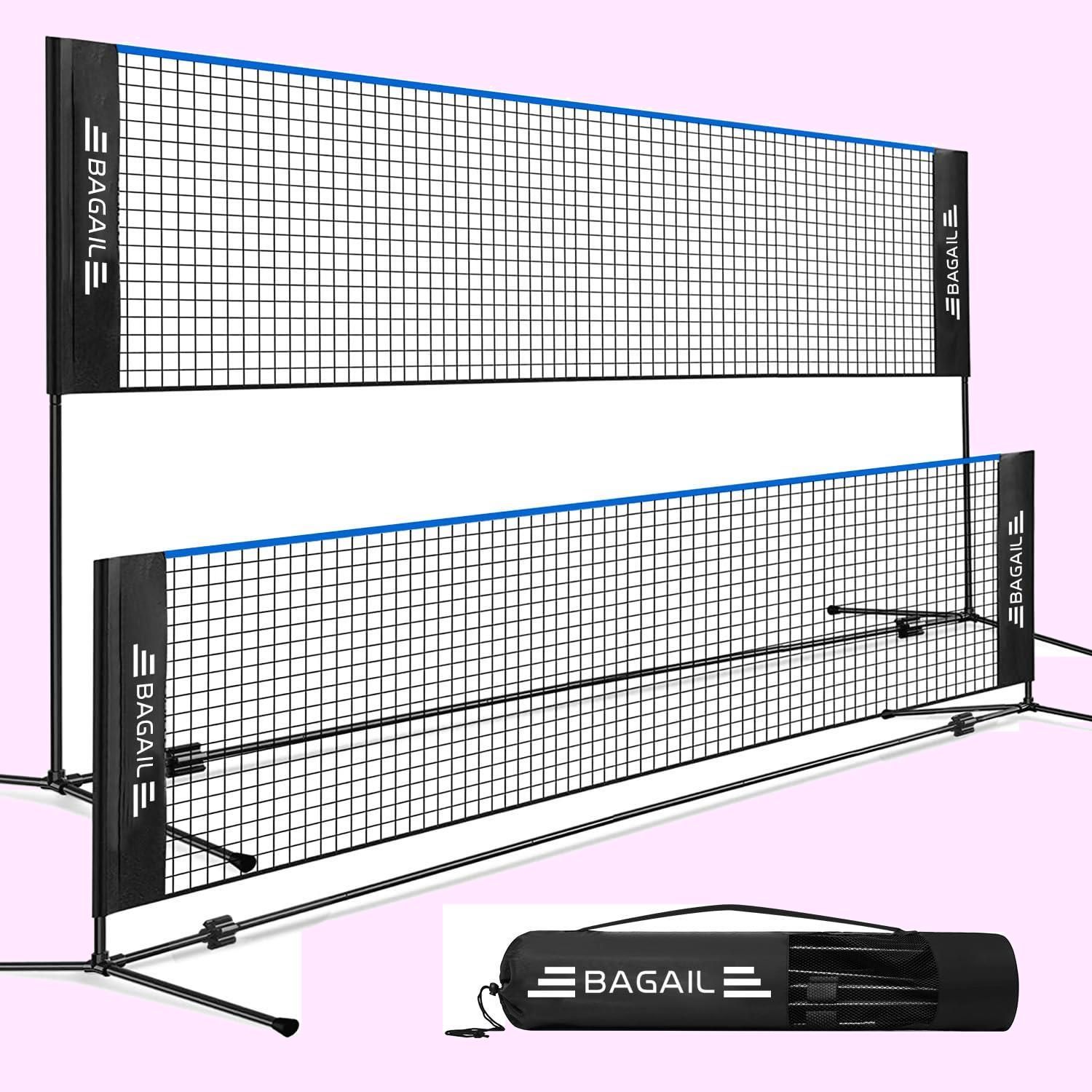 3M_ブルー BAGAIL バドミントンネット バドミントン用ネット テニス