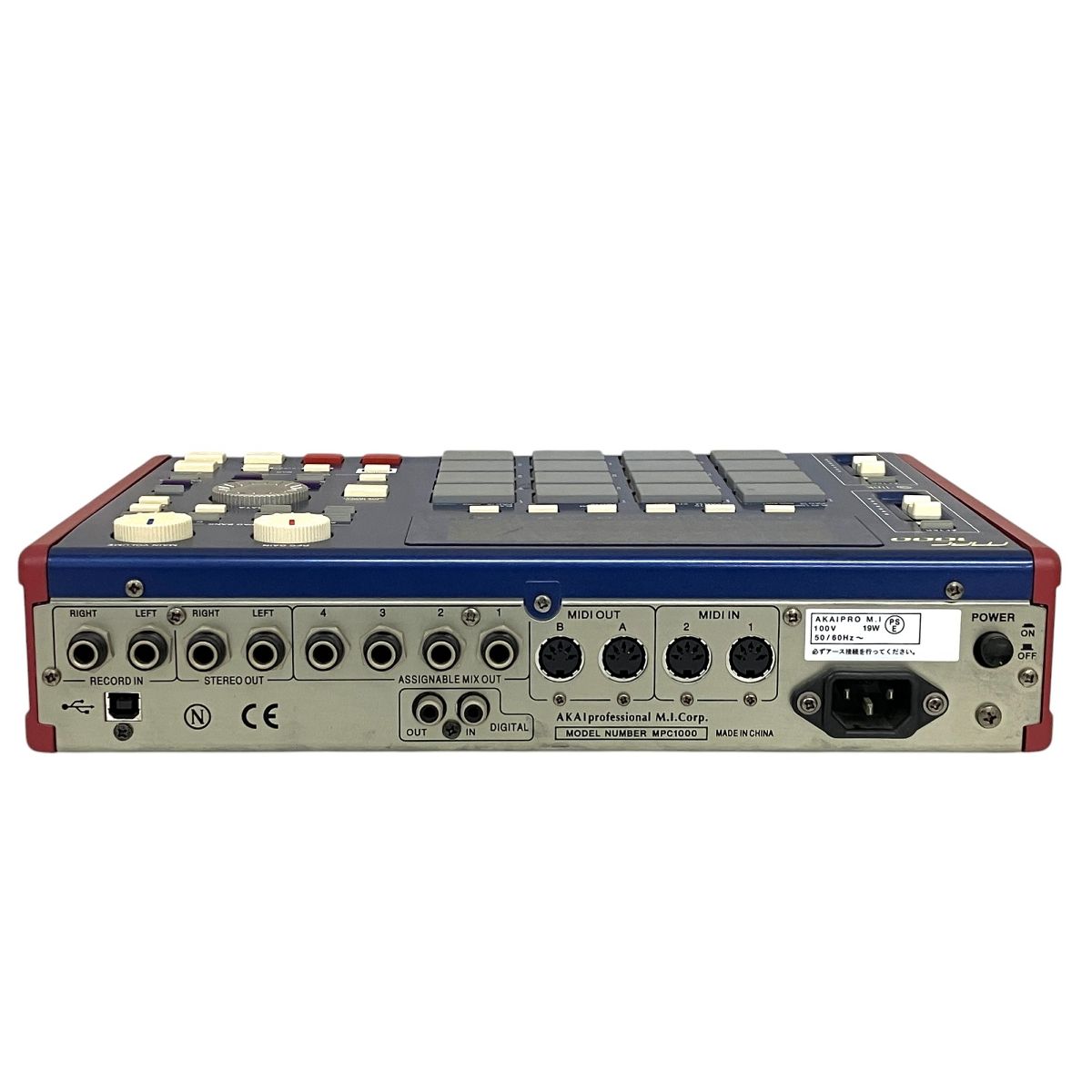 AKAI MPC1000 サンプラー オーディオ 音響機器 アカイ 中古 AKAI MPC1000 サンプラー オーディオ 音響機器 アカイ 中古