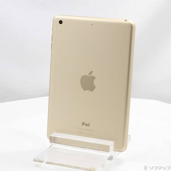 中古品〕 iPad mini 3 128GB ゴールド MGYK2J／A Wi-Fi【269