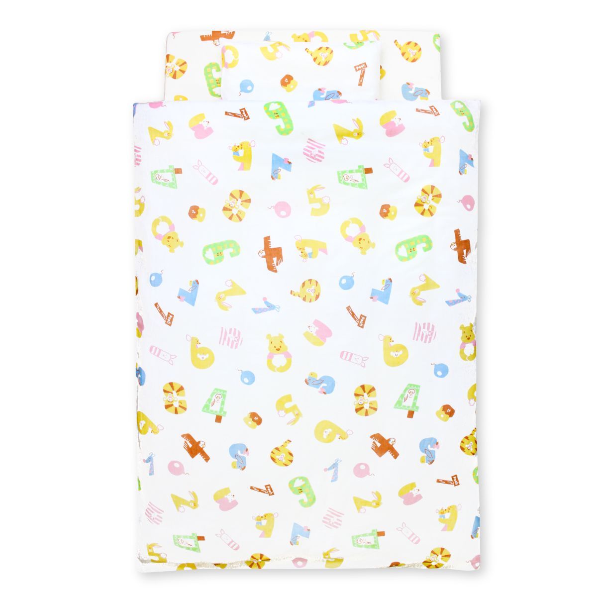 un doudou ディズニー ミニサイズ ベビー布団セット 11点セット 60×90cm くまのプーさん ガーゼ素材 ベビー用品 新生児 全部洗える 出産準備 出産祝い ギフト MF NZ6570-MINI